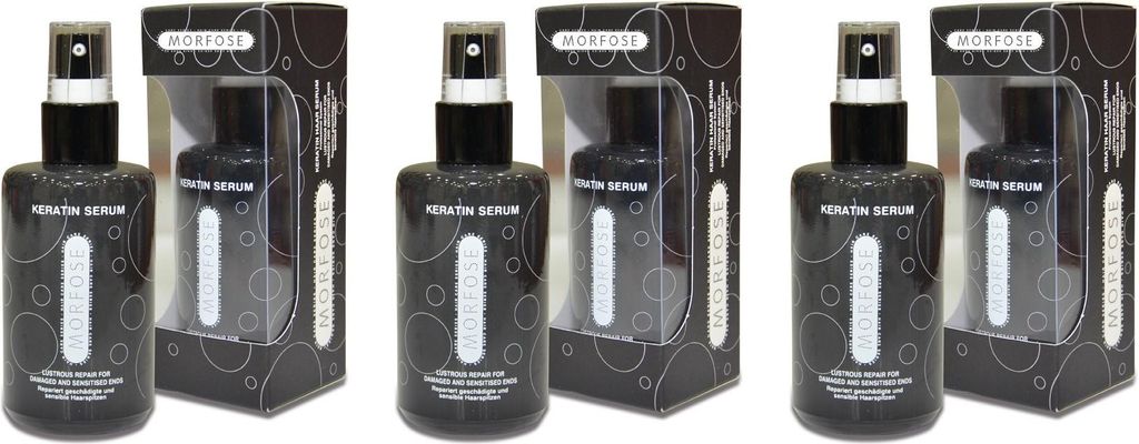 Keratin Serum / Schwarz 3x75 ml Produktbild 