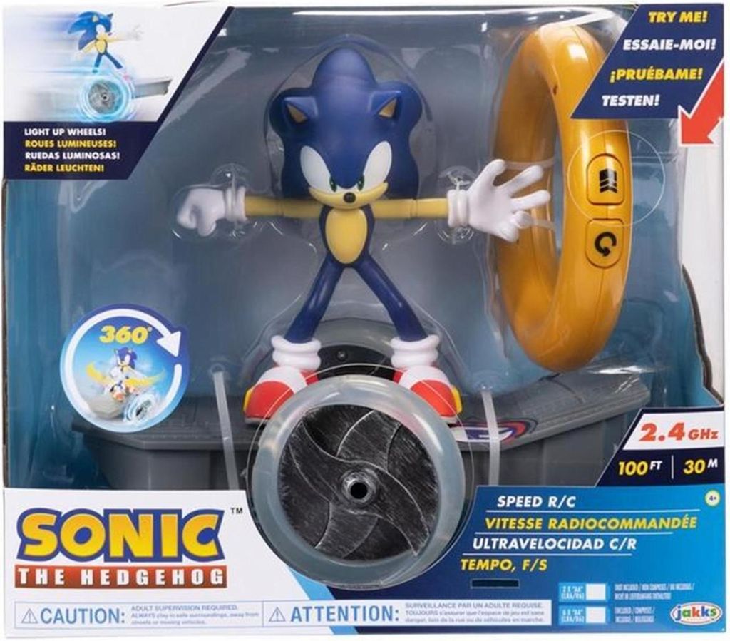 Jakks Pacific - Radio Control Sonic the Hedgehog Skateboard Akcesorium