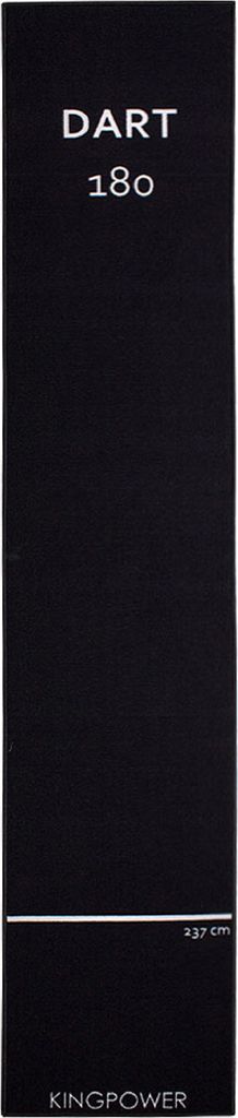 Kingpower Dartteppich mit Abwurflinie, Dart Zubehör mit Motiv, Dartmatte mit Oche, pflegeleichter Teppich rutschfest , Auswahl:Design 9 - 290 x 60 cm