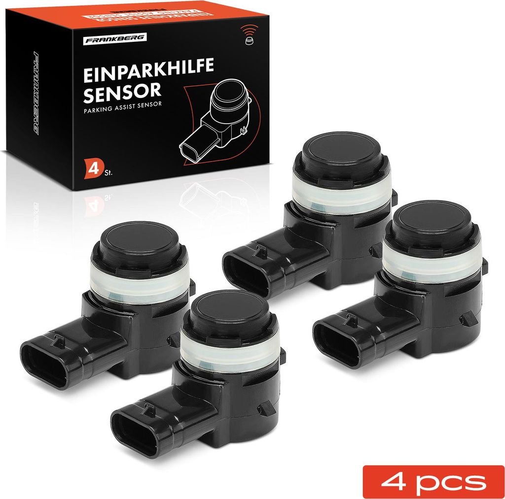 Frankberg 4x Parksensor PDC Sensor Vorne und Hinten für Mercedes-Benz A B C E M GL GLA-Klasse W176 W177 W246 W205 A207