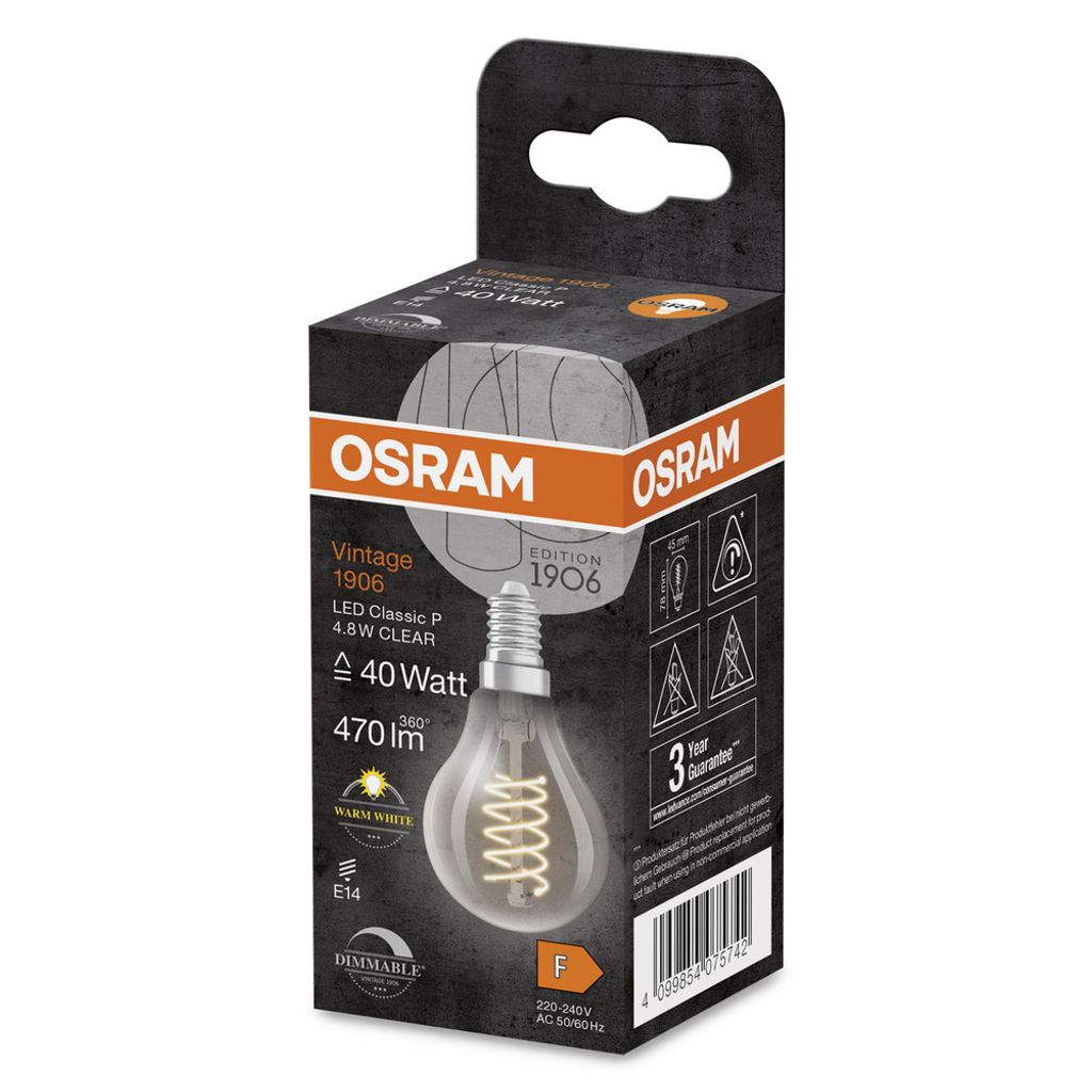 Osr Ledf Trop4,8W E14 2700Kkl Produktbild 