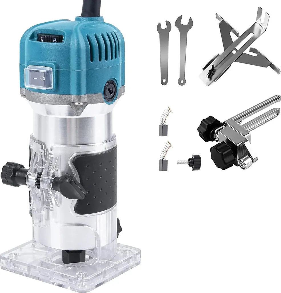 Fresatrice Verticale Elettrica 220V | Rifilatore per Legno e Laminati