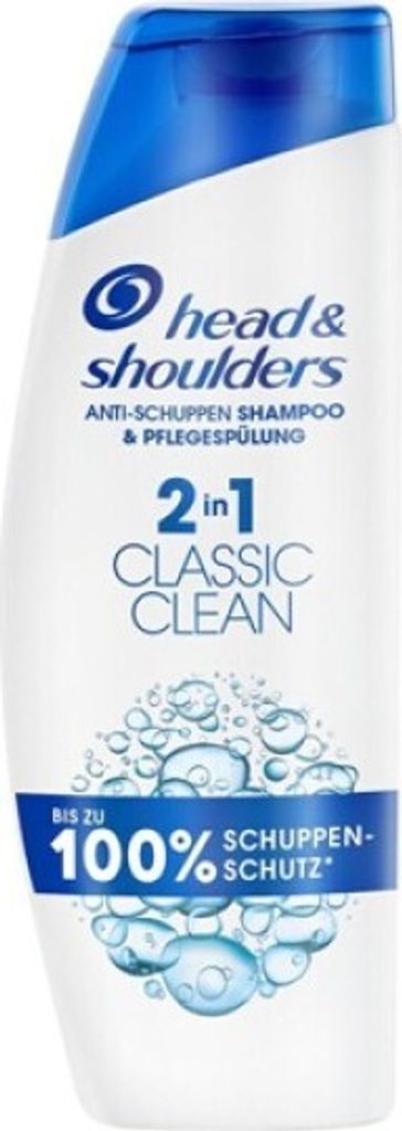 Head & Shoulders Classic Clean 2in1 Anti-Schuppen Shampoo, Produktbild 1