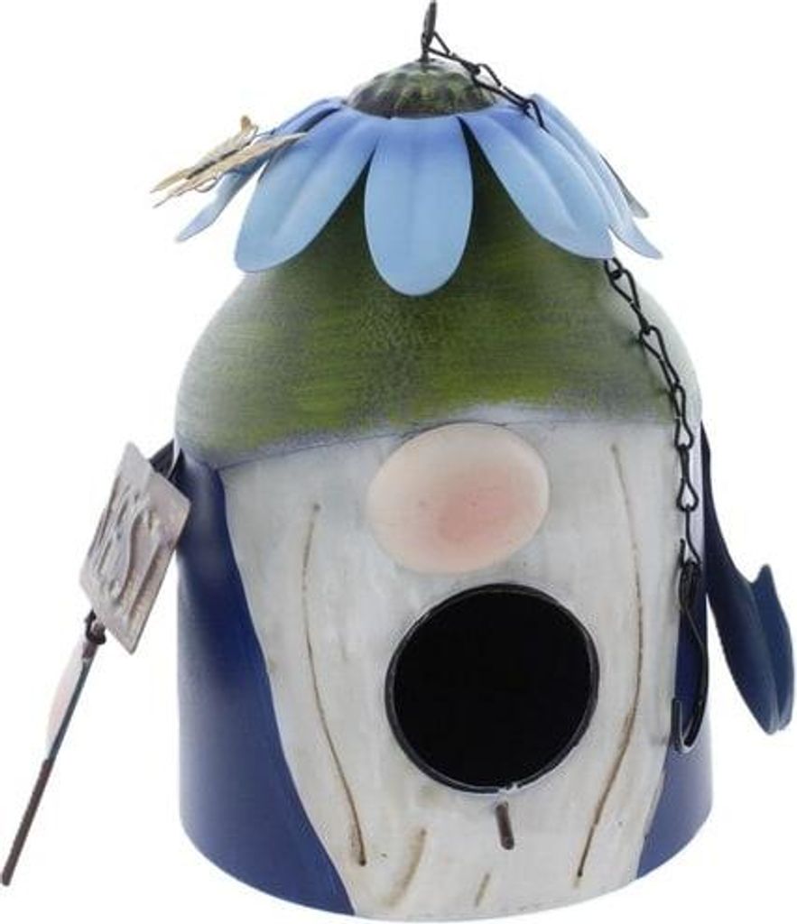 Vogelhäuschen Wichtel - ca. 18 x 16 x 22 cm