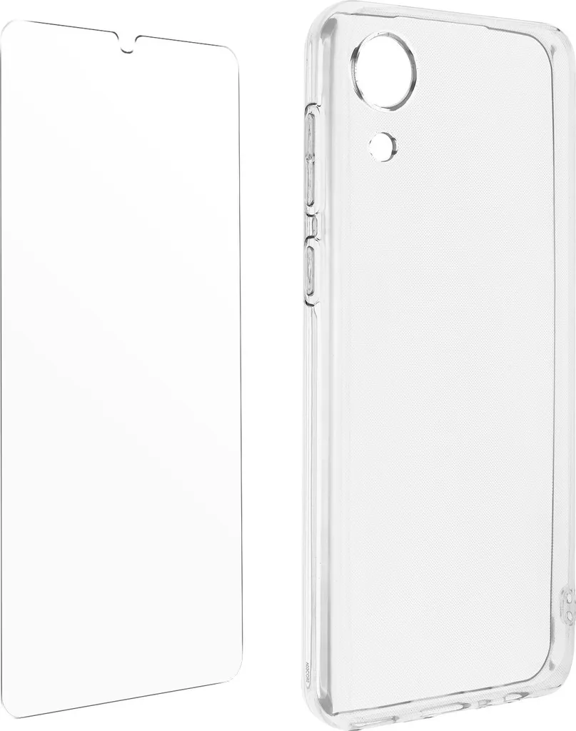 Cover Trasparente + Vetro 9H per Samsung A03 Core - Avizar Protection