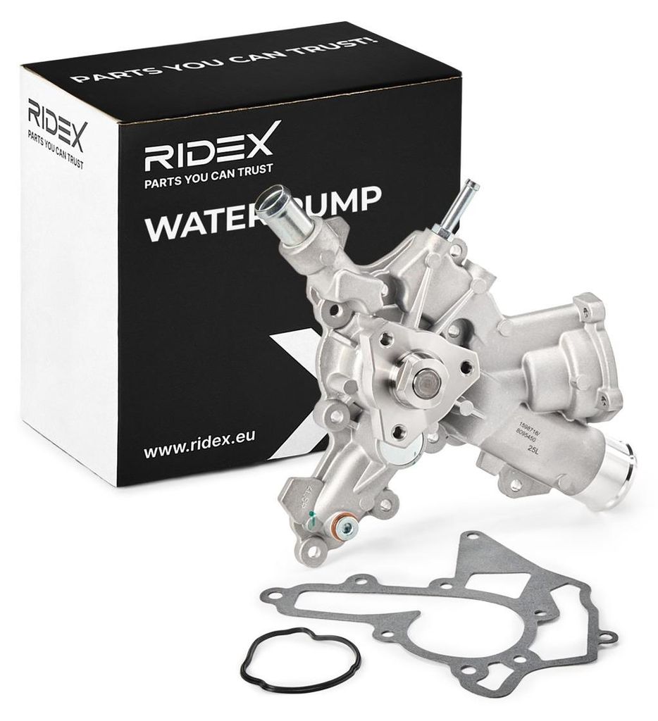 RIDEX Kühlmittelpumpe Wasserpumpe für OPEL Corsa D Schrägheck (S07) 1260W0075