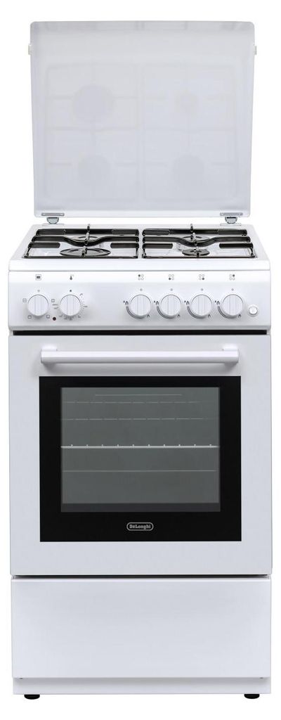 De Longhi DL554EW cucina Elettrico Gas Bianco Immagine del prodotto 