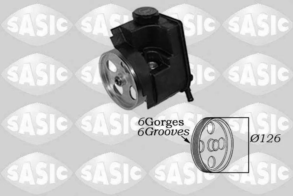 Pompe de direction hydraulique SASIC 7070056 pour 206 OE 4007LR