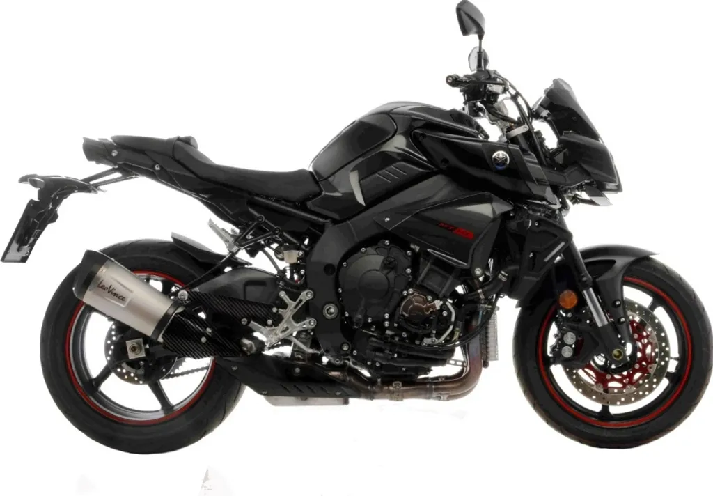 Silencieux Inox LeoVince Factory S Calotte Carbone pour Yamaha MT-10