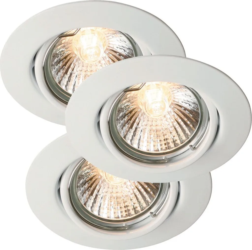 Illuminazione di Design Nordlux Triton 54540101 | Set 3 Faretti Bianchi