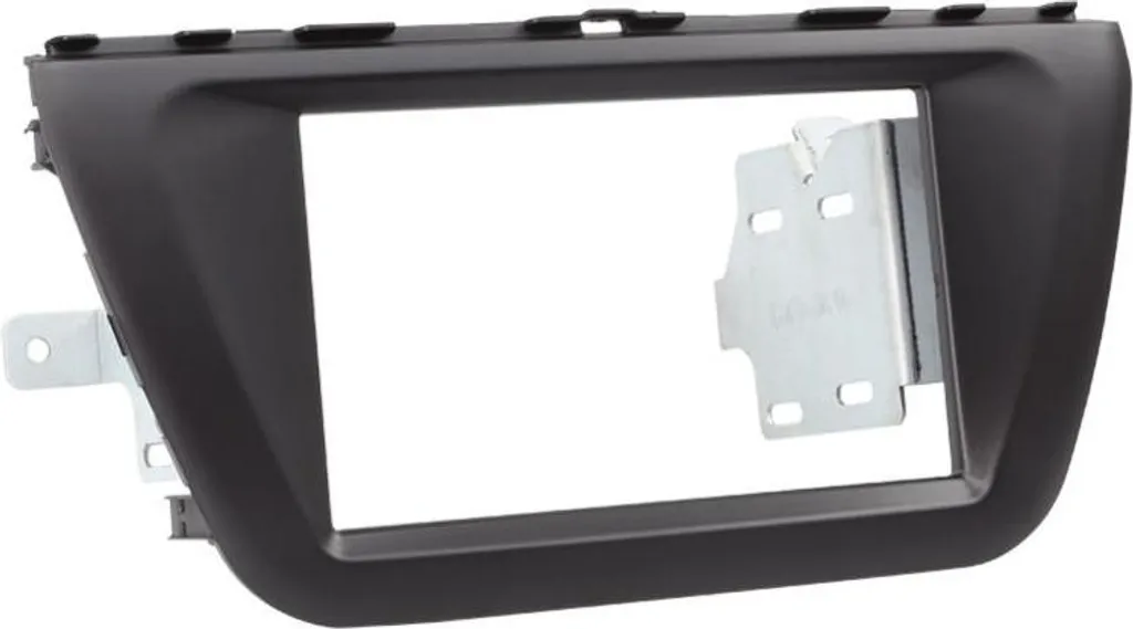 Adaptateur façade 2-DIN pour Suzuki SX4 S-Cross 2013+ Noir Finition OEM