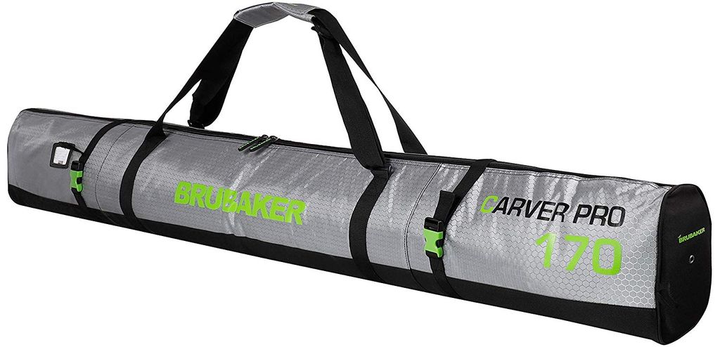 Pokrowiec na narty BRUBAKER CarverTec Pro 170 cm na 1 parę Zdjęcie produktu 