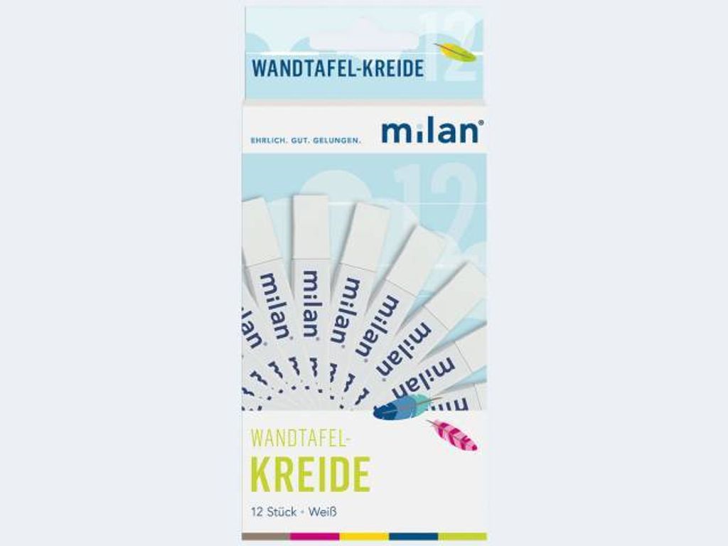 Milan Tafelkreide 12St ws