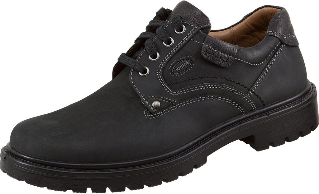 Jomos schwarz Schnürschuh Gr. 39
