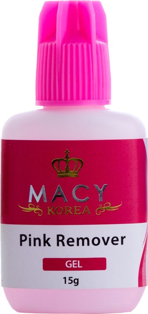 Wimpernverlängerung Remover Liquid Gel Creme Wimpern Extension Entferner Macy, Ausführung:Pink Gel 15g