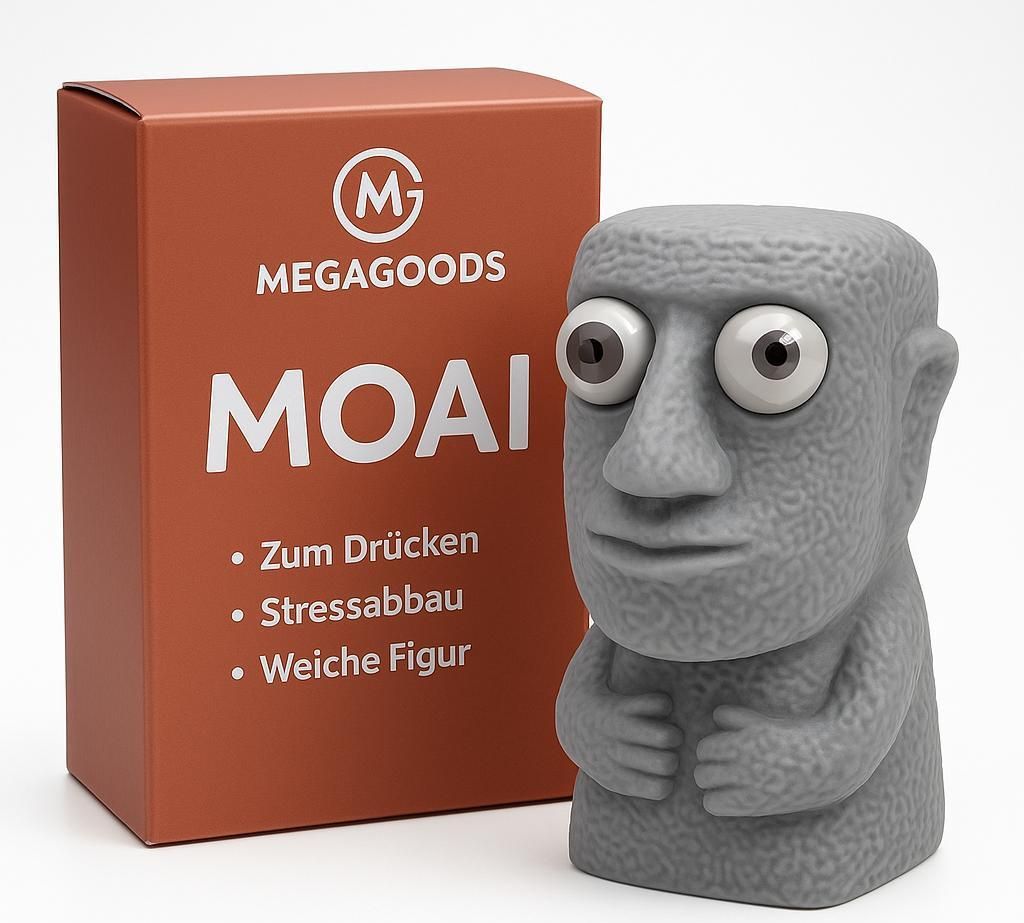 Moai Stressball weiche Statue Anti-Stress Spielzeug Kinder Produktbild 