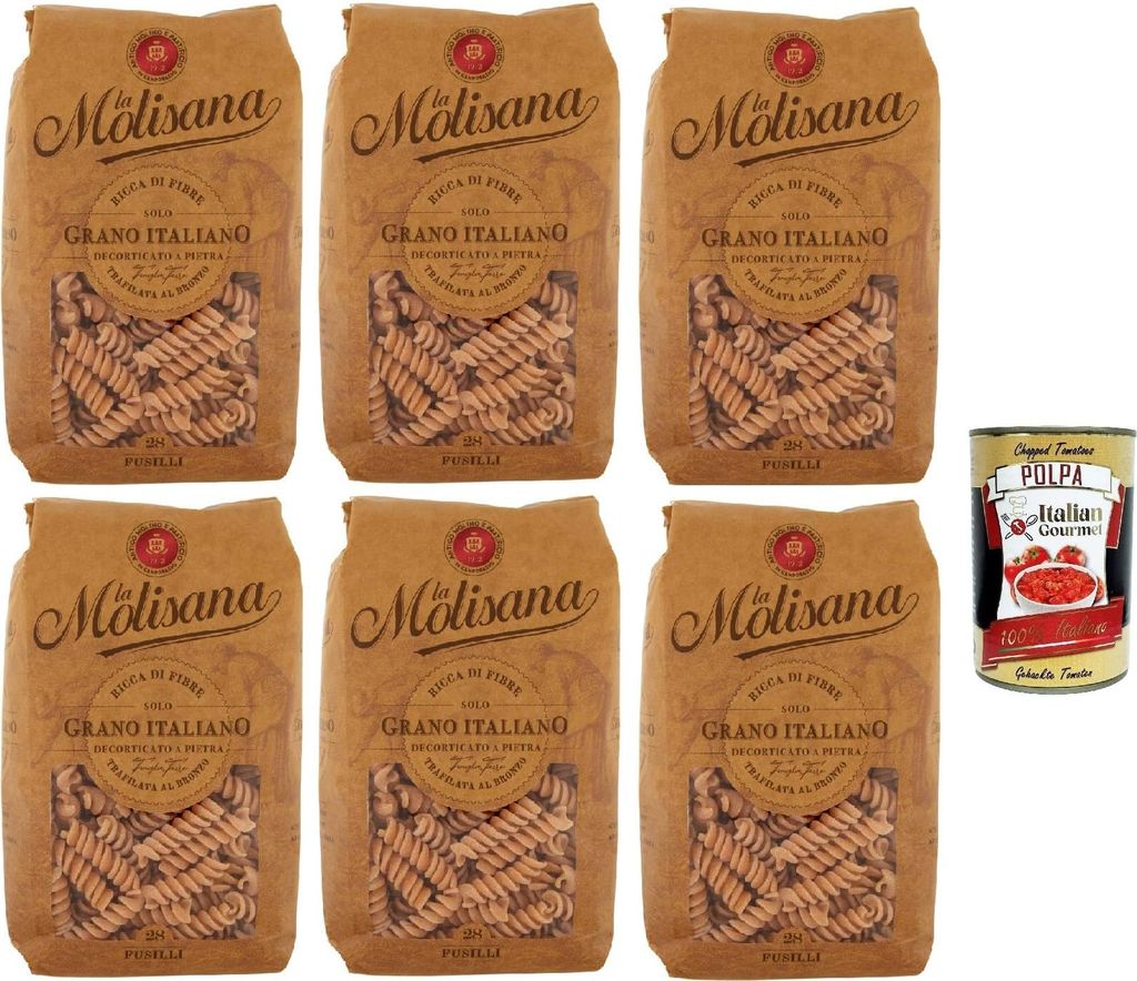 La Molisana Pasta Integrale Fusilli n°28 Vollkornnudeln Produktbild 