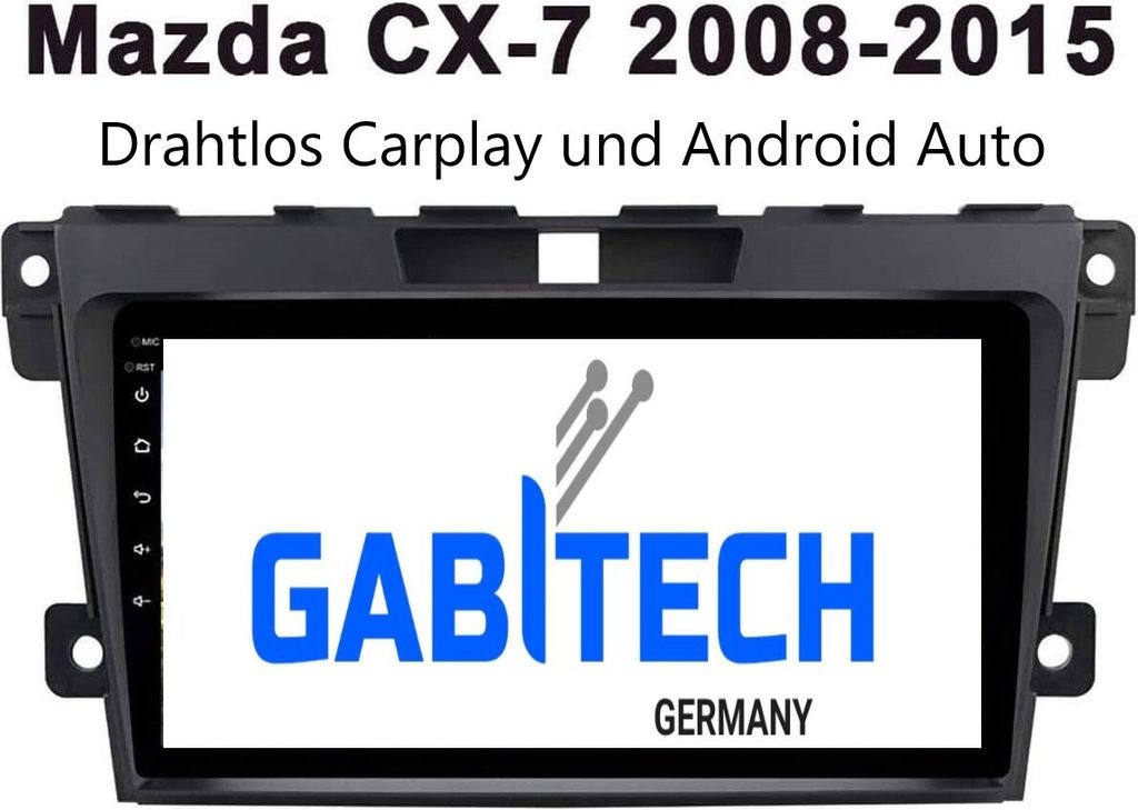 für Mazda CX-7 Baujahr 2006-2015. Android 13 Autoradio Produktbild 