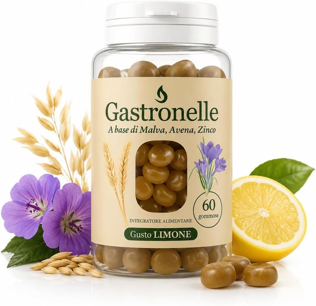Gastronelle – Integratore Alimentare con Malva, Avena e Immagine del prodotto 