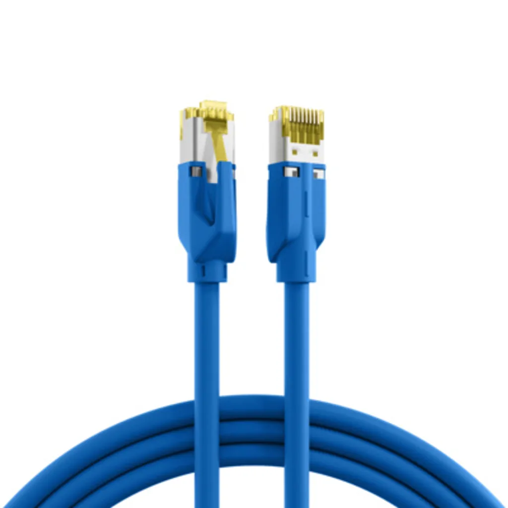 Cavo Rete 25m Cat.6A S/FTP EFB TM31 Dätwyler Blu Professionale