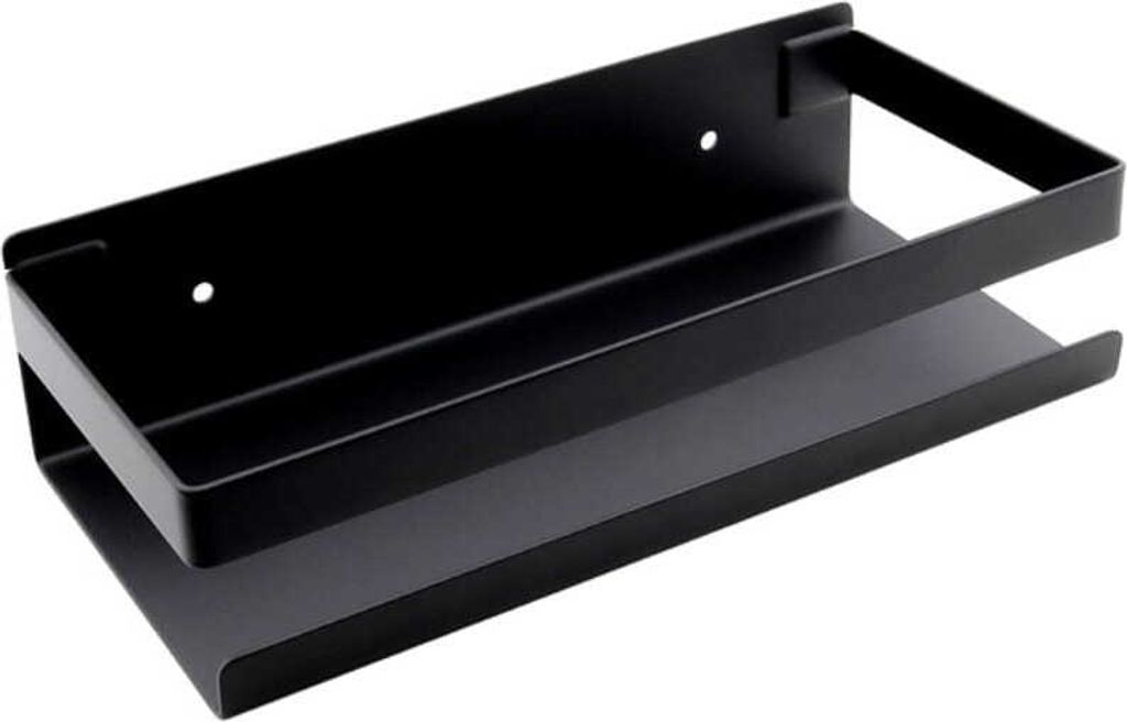 Mensola pensile universale 30 cm, acciaio inox nero, Immagine del prodotto 