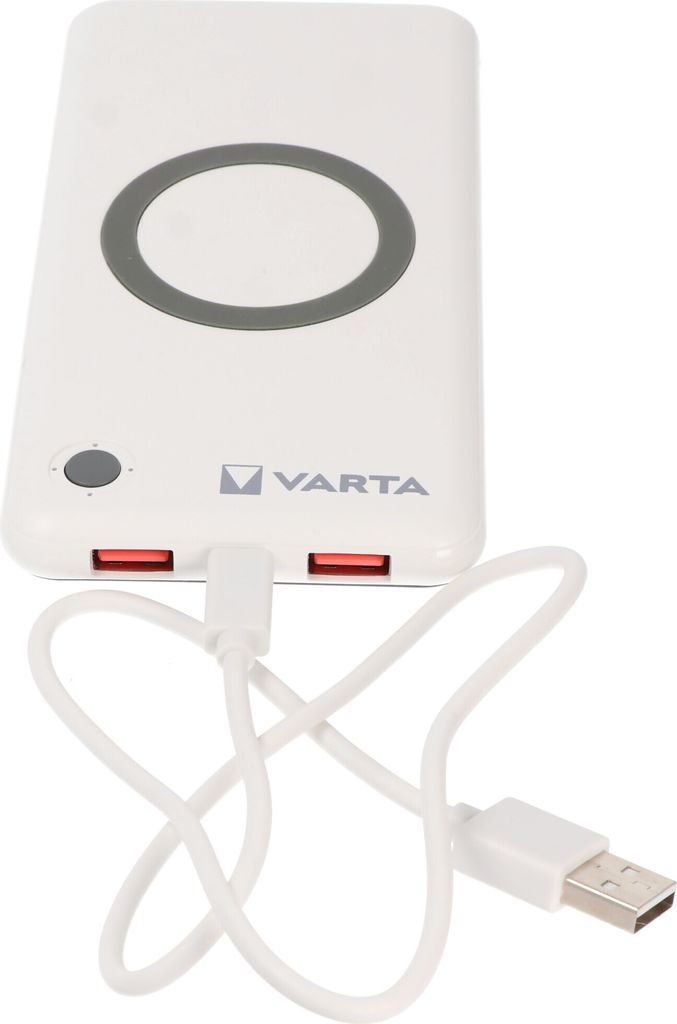 VARTA Zusatzakku "Wireless Power Bank" 10.000 mAh weiß Produktbild 16