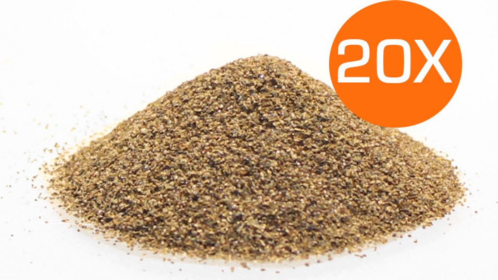 Strahlmittel zum Entlacken - 20 Sack