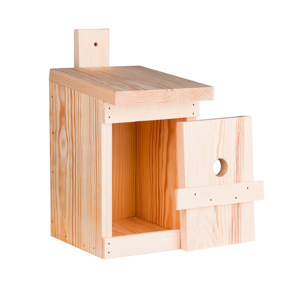4x oder 3x  Nistkasten-Vogelhaus-Meisenkasten-Nisthohle,aus Holz  NISTKÄSTENSET 