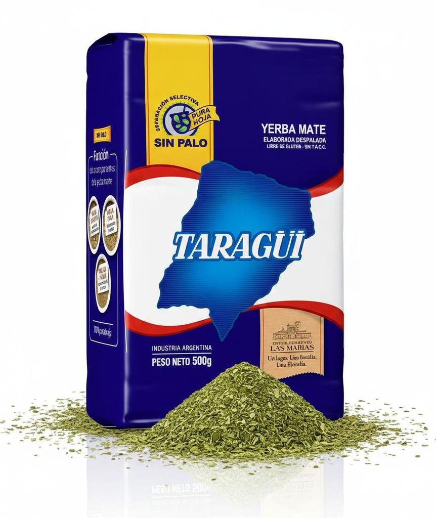 Taragui sin Palo (ohne Stängel) - Mate Tee aus Argentinien Produktbild 