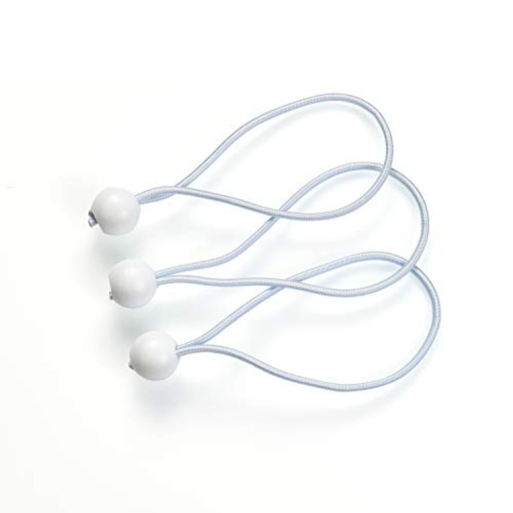 ANVINKU Spanngummis mit Kugel, 50 Stück Planenspanner mit Kugel 15cm ANVINKU Spanngummis mit Kugel, 50 Stück Planenspanner mit Kugel 15cm