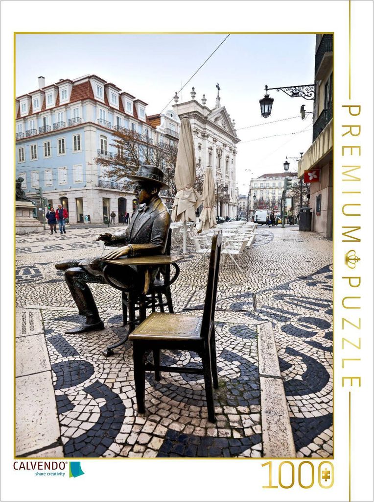 CALVENDO Puzzle Rua Garrett | 1000 Teile Lege-Größe 64x48cm Foto-Puzzle für glückliche Stunden