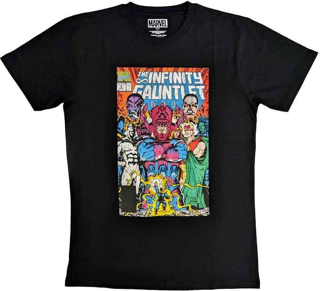 Marvel Comics - "Infinity Gauntlet" T-Shirt für Herren/Damen Uni RO10171 (S) (Schwarz)