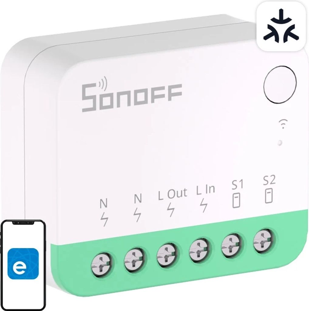 Sonoff Minir4M Matter Mini interruttore intelligente Wifi Immagine del prodotto 