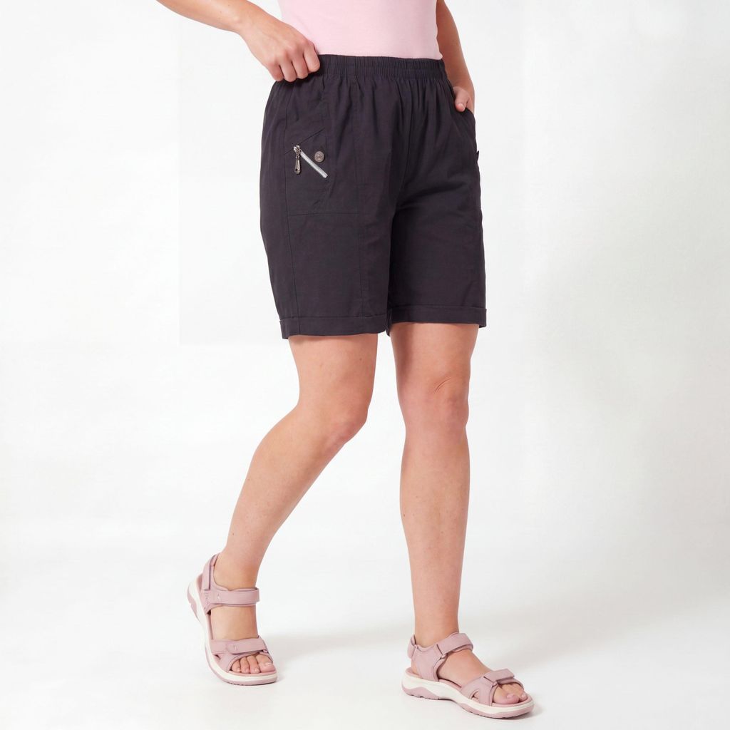 Shorts Damen Sommerhose Gr. 38-54 leichte Strandbermuda Komfort Stretch
