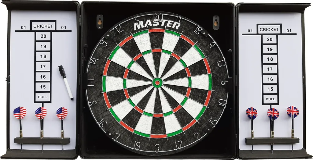 Aménagez votre salle de jeu avec cet ensemble cible MASTER et armoire