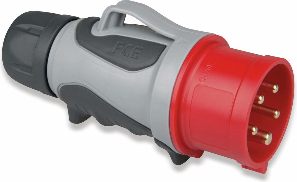 PCE CEE-Stecker GRIP TT, 16 A, 5-polig