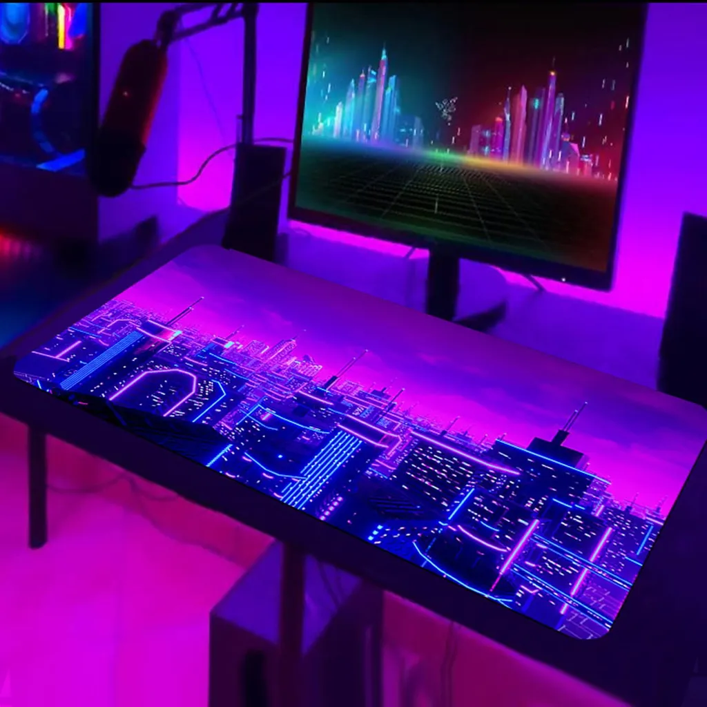 Tapis de souris antidérapant 800x300mm : finis les glissements de bureau