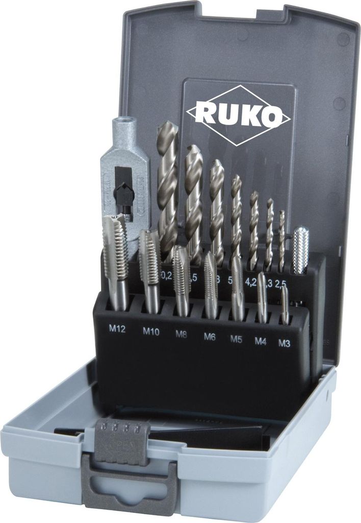 RUKO 245004RO CNC tap set 15-piece 1 Set Immagine del prodotto 