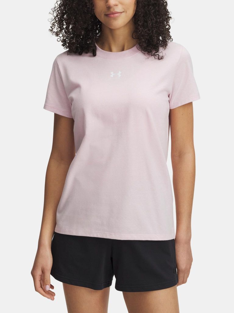 Under Armour Damen-T-Shirt Ua Rival Core Ss 1383648-648__MD