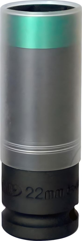 Kraft-Stecknuss JMP 1/2 Zoll 22mm Stahlring Hülle