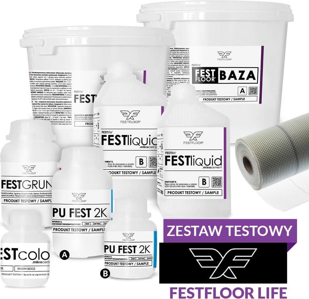 TEST-Kit - FESTFLOOR LIFE Mikrozement