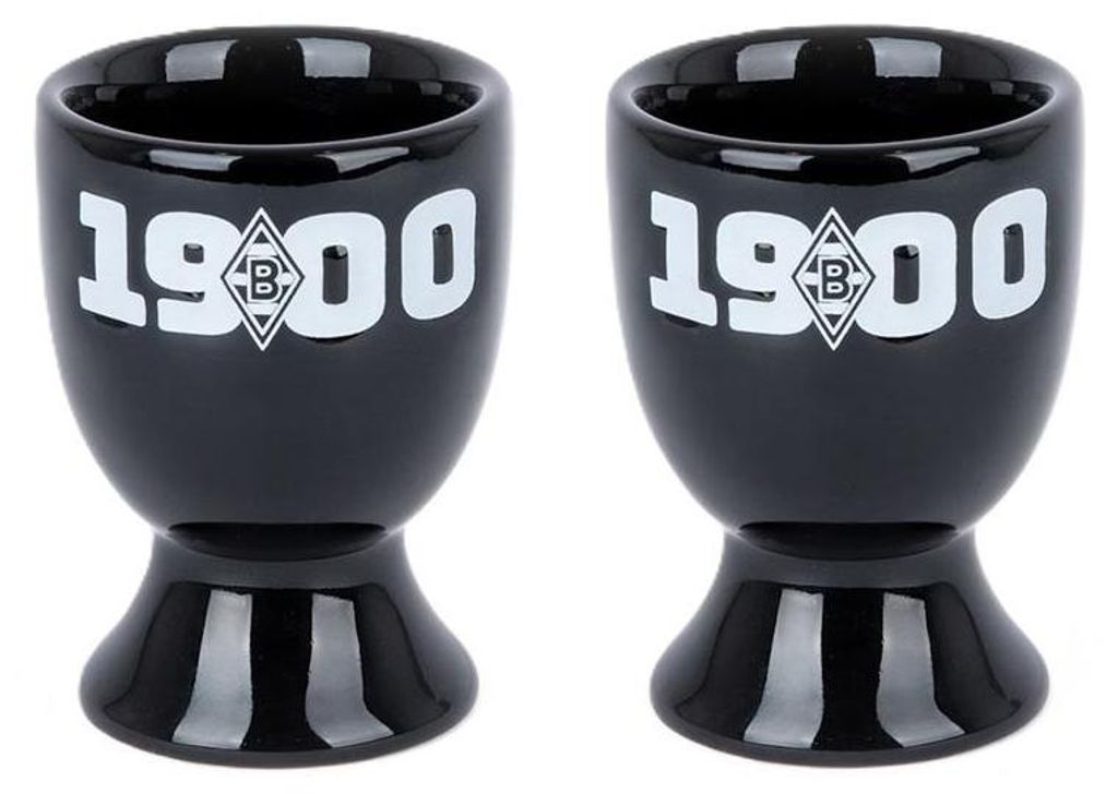 VfL Borussia Mönchengladbach BMG Eierbecher 2er Set "1900" Produktbild 