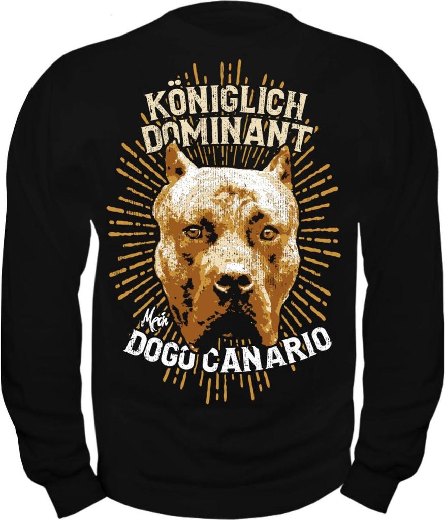 Herren Sweatshirt Dogo Canario - Königlich Dominant