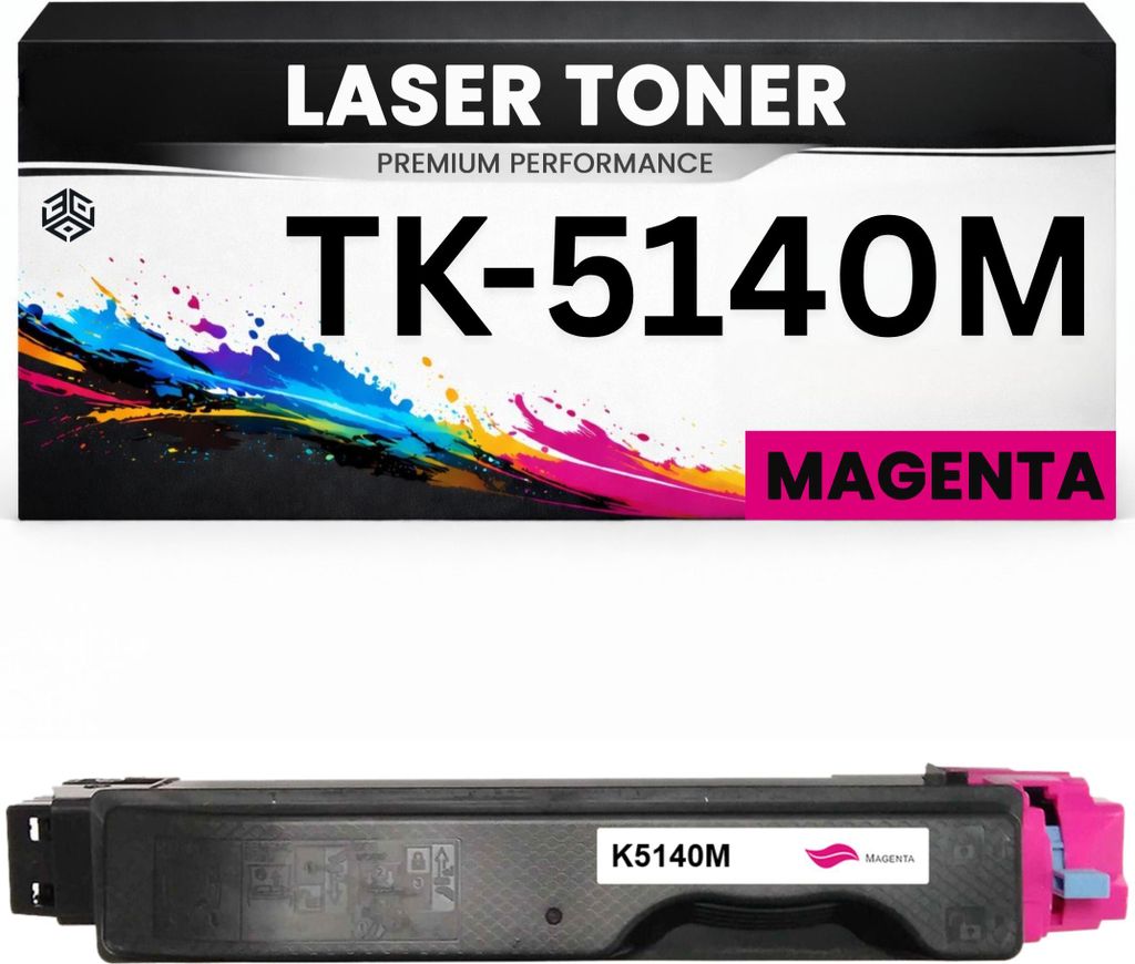 XXL Toner kits kompatibel für Kyocera TK-5140M ECOSYS M6030cdn ECOSYS M6530cdn ECOSYS P6130cdn in Magenta