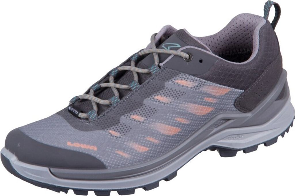 Lowa Damen Hikingschuh Ferrox GTX Lo Ws Asphalt Aprikose