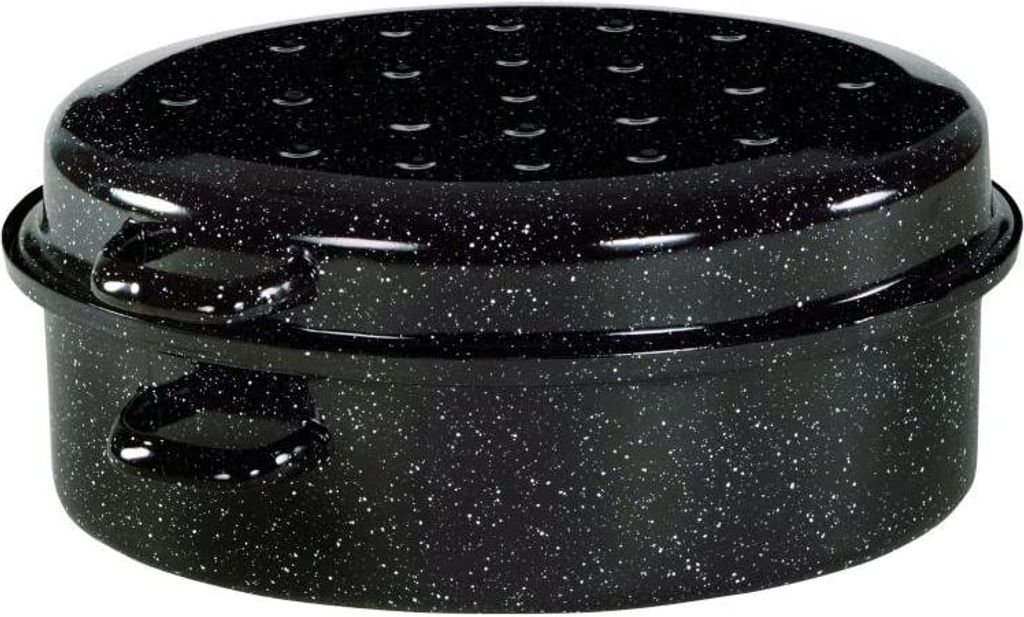 KARL KRÜGER oválný pekáč na husu 10,5 l Ø42cm smaltovaný Obrázek produktu 
