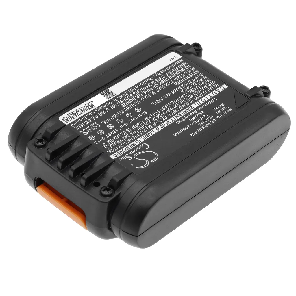 Batteria Li-ion TECHTEK 12V 5000mAh per Worx WU137/WU161 (WA3540)