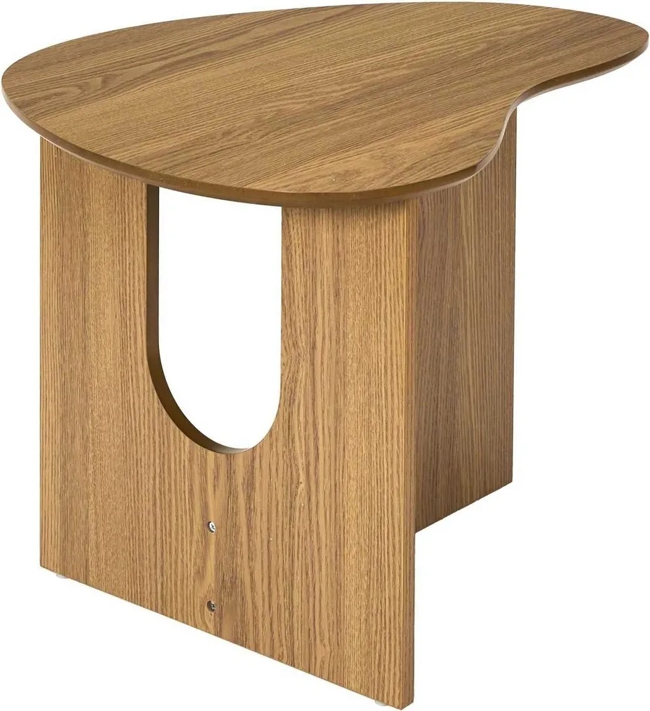 Petite Table Basse Beige pour Salon Loft - Idéale Petit Espace et Studio - 5