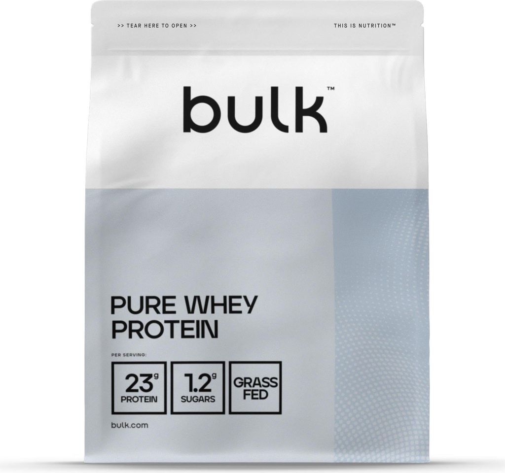 Bulk Pure Whey Protein Pulver, Geschmacksneutral, 2.5kg Produktbild 