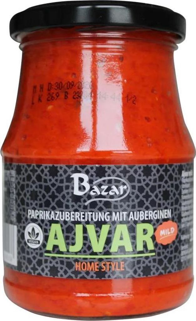 Bazar "Ajvar" mild 350g Produktbild 